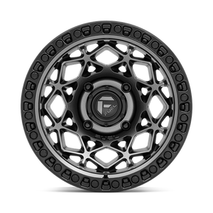 Fuel Offroad D784 UNIT UTV Gunmetal W/ Matte Black Ring 15x10 0 4x137mm 110.1mm