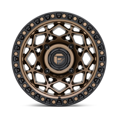 Fuel Offroad D785 UNIT UTV Bronze W/ Matte Black Ring 15x10 0 4x156mm 132mm