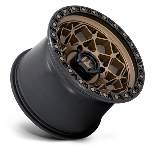 Fuel Offroad D785 UNIT UTV Bronze W/ Matte Black Ring 15x10 0 4x156mm 132mm