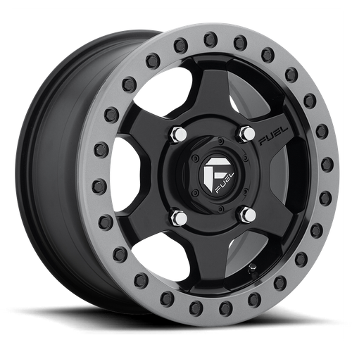 Fuel Offroad D914 GATLING BEADLOCK Matte Black 15x7 +55 4x137mm 110.1mm - WheelWiz