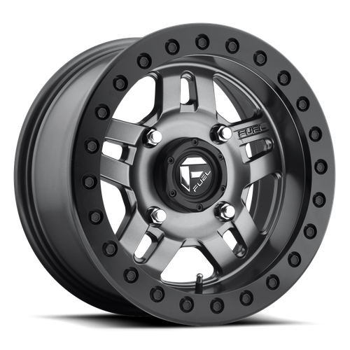 Fuel Off-road D918 MATTE GUN METAL 14x7 +13 4x137mm 110.1mm