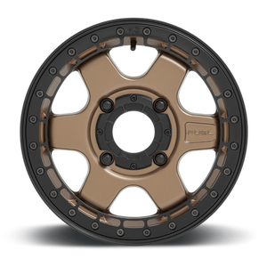 Fuel Off-road D924 BLOCK BL - OFF ROAD ONLY MATTE BRONZE WITH BLACK RING 15x6 +38 4x137mm 110.1mm