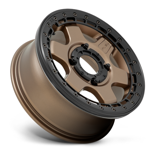 Fuel Off-road D924 BLOCK BL - OFF ROAD ONLY MATTE BRONZE WITH BLACK RING 15x6 +38 4x137mm 110.1mm