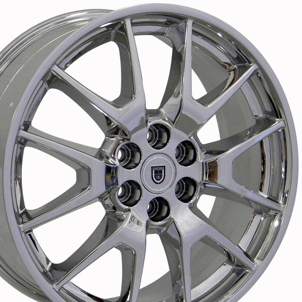 OE Wheels Replica CA12 Chrome 20x8.0 +53 6x120mm 66.9mm