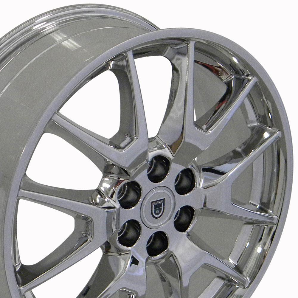 OE Wheels Replica CA12 Chrome 20x8.0 +53 6x120mm 66.9mm