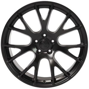 OE Wheels Replica DG15 Satin Black 20x10.0 +18 5x115mm 71.5mm - Wheelwiz