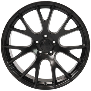 OE Wheels Replica DG15 Satin Black 20x9.0 +18 5x115mm 71.5mm