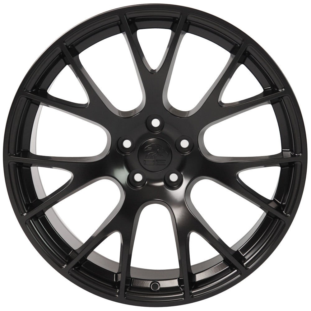 OE Wheels Replica DG15 Satin Black 20x10.0 +18 5x115mm 71.5mm