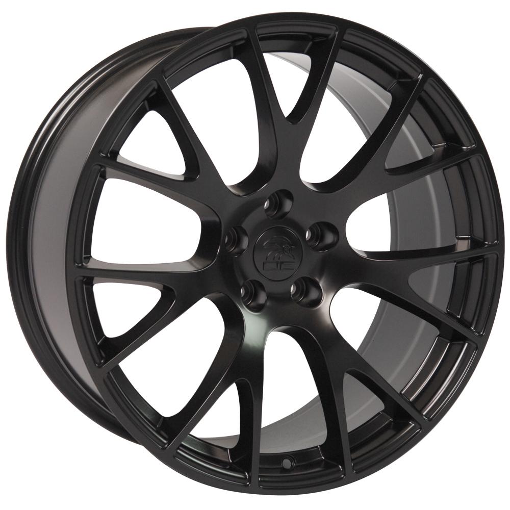 OE Wheels Replica DG15 Satin Black 20x10.0 +18 5x115mm 71.5mm - Wheelwiz
