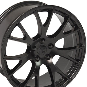 OE Wheels Replica DG15 Satin Black 20x9.0 +18 5x115mm 71.5mm