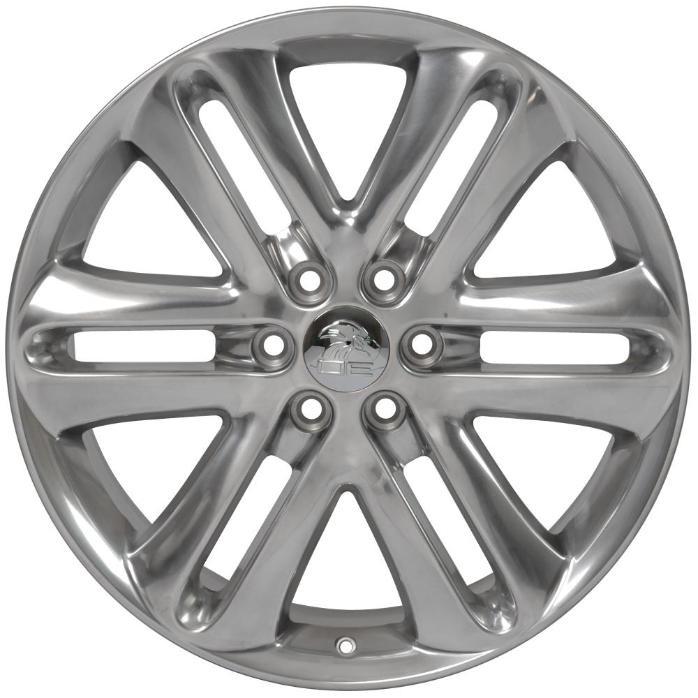 OE Wheels Replica FR76 Polished 22x9.0 +44 6x135mm 87.0mm