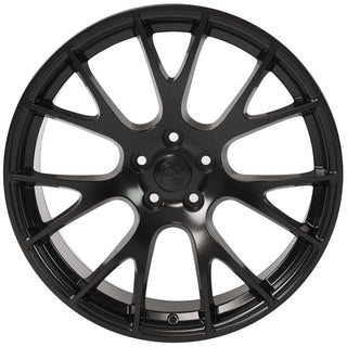 OE Wheels Replica DG69 Satin Black 22x10.0 +25 5x139.7mm 77.8mm