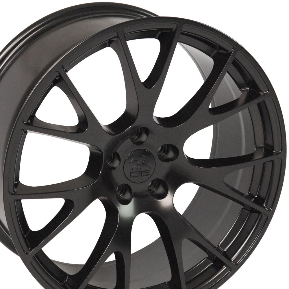 OE Wheels Replica DG69 Satin Black 22x10.0 +25 5x139.7mm 77.8mm