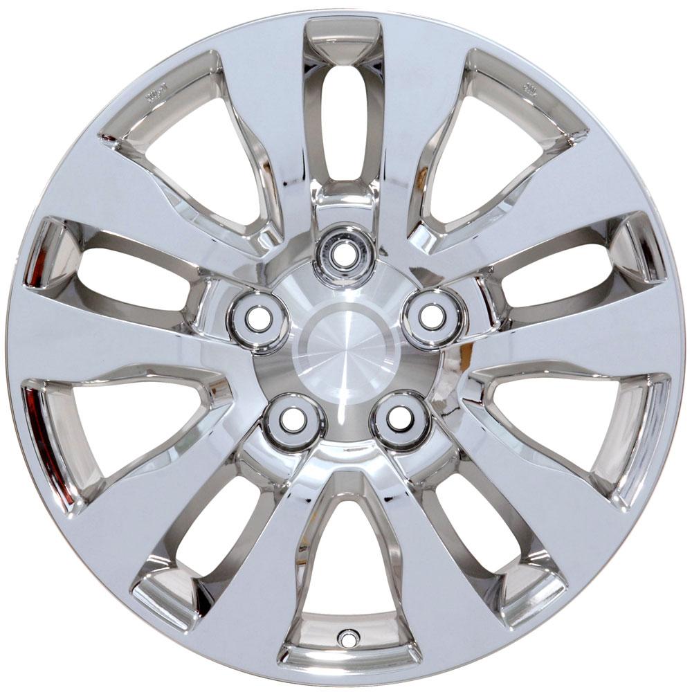 OE Wheels Replica TY11 Chrome 20x8.0 +60 5x150mm 110.0mm