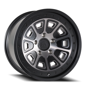 Mayhem FLAT IRON Matte black machined 20x9 0 6x135mm 87.1mm - Wheelwiz