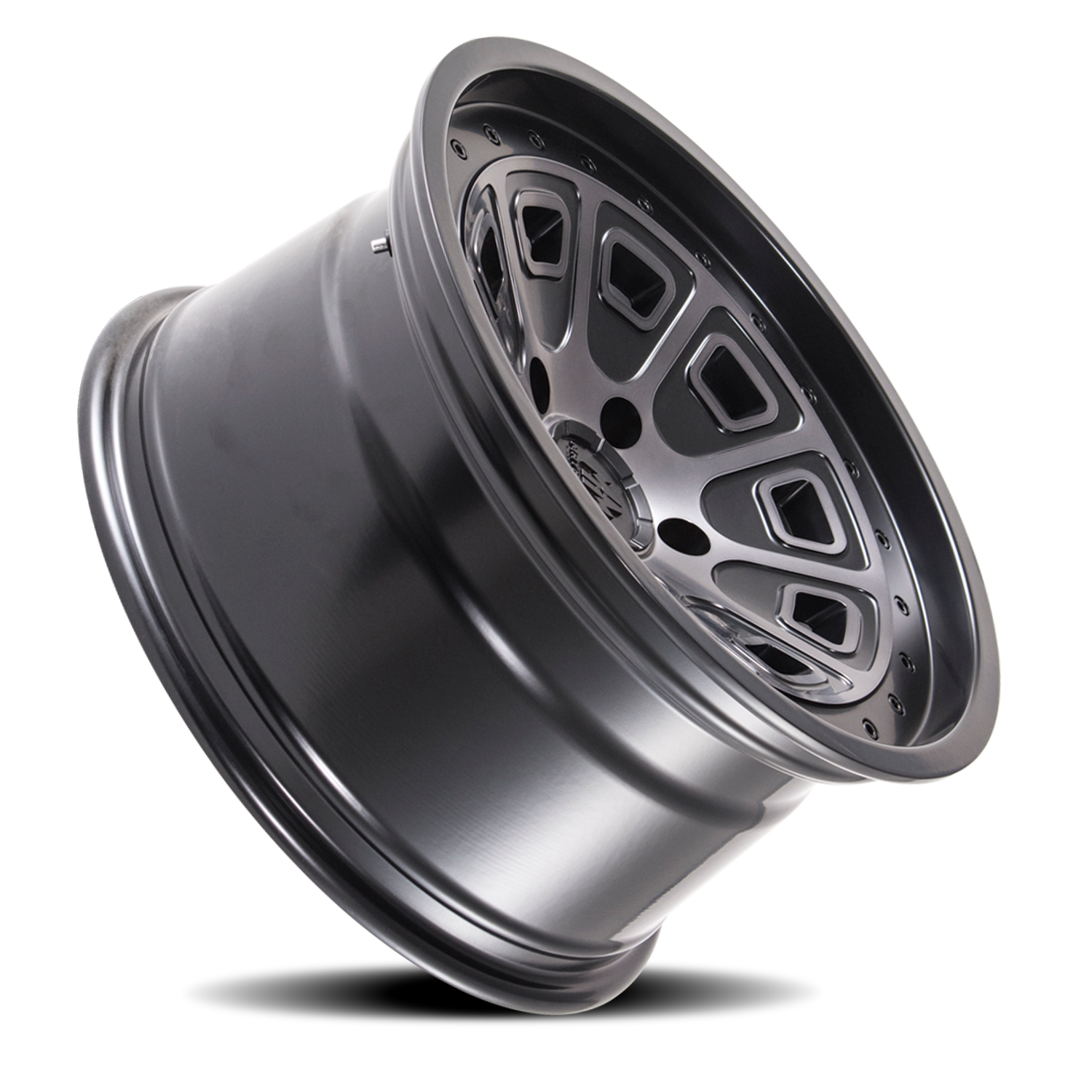 Mayhem FLAT IRON Matte black machined 20x9 0 6x135mm 87.1mm - Wheelwiz