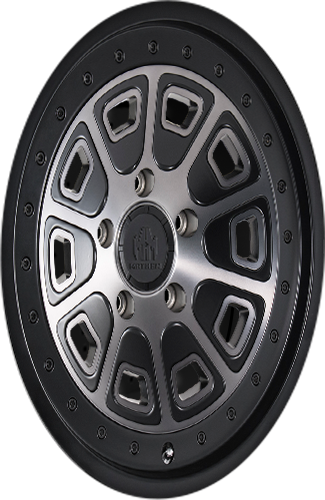 Mayhem FLAT IRON Matte black machined 20x9 0 6x135mm 87.1mm - Wheelwiz