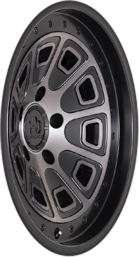 Mayhem FLAT IRON Matte black machined 20x9 0 6x135mm 87.1mm - Wheelwiz