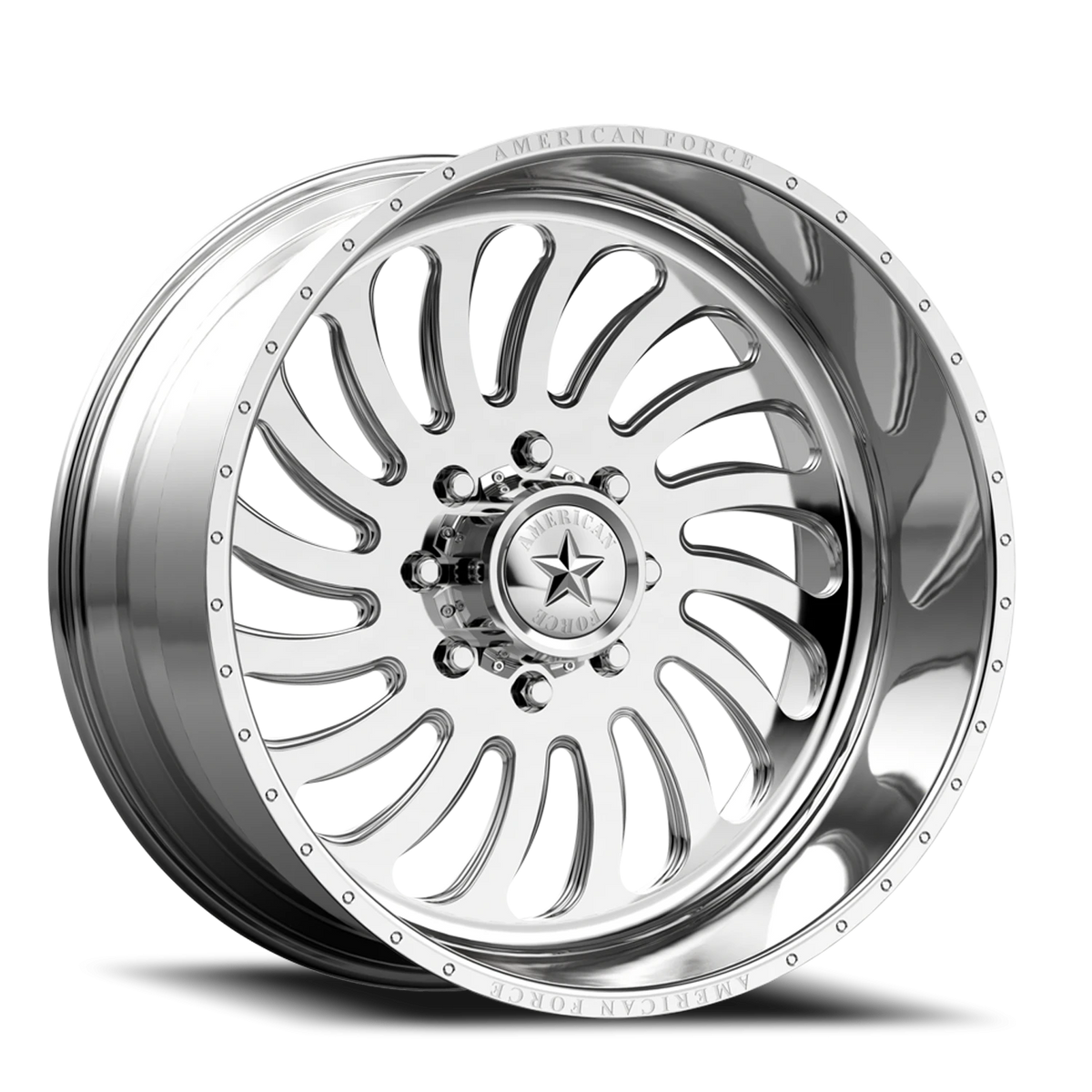 American Force G42 Flex SS Polished 26x14 -73 5x150mm 110mm - Wheelwiz