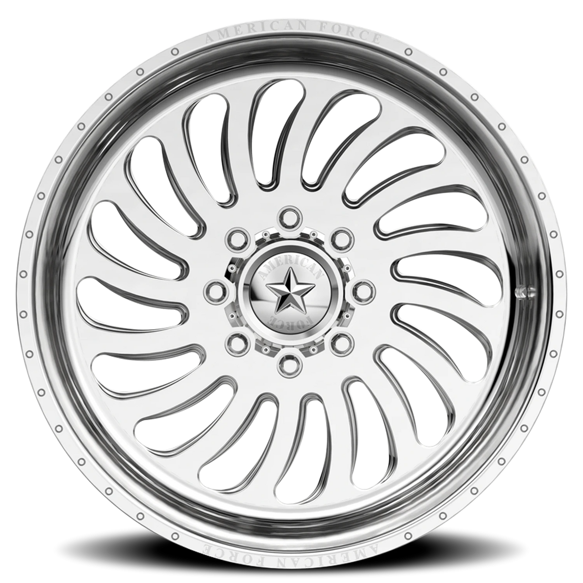 American Force G42 Flex SS Polished 26x14 -73 5x150mm 110mm - Wheelwiz