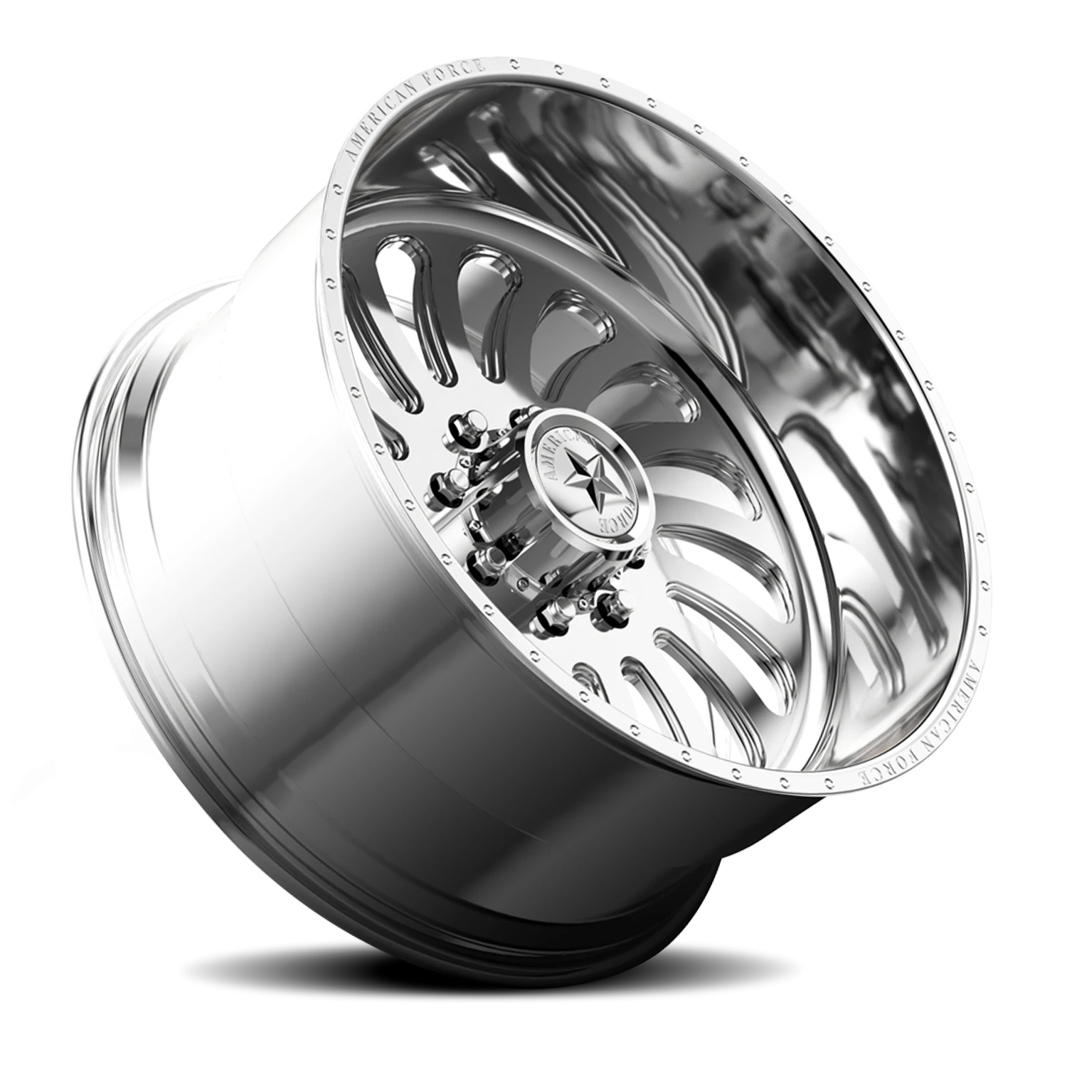 American Force G42 Flex SS Polished 22x10 -25 6x139.7mm 108mm - Wheelwiz