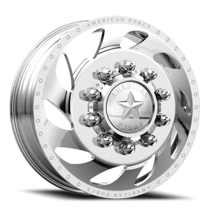American Force F08 Flow DRW Polished 24x8.25 +169 8x225mm 170mm - Wheelwiz