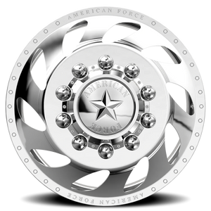 American Force F08 Flow DRW Polished 24x8.25 +169 8x210mm 154mm - Wheelwiz