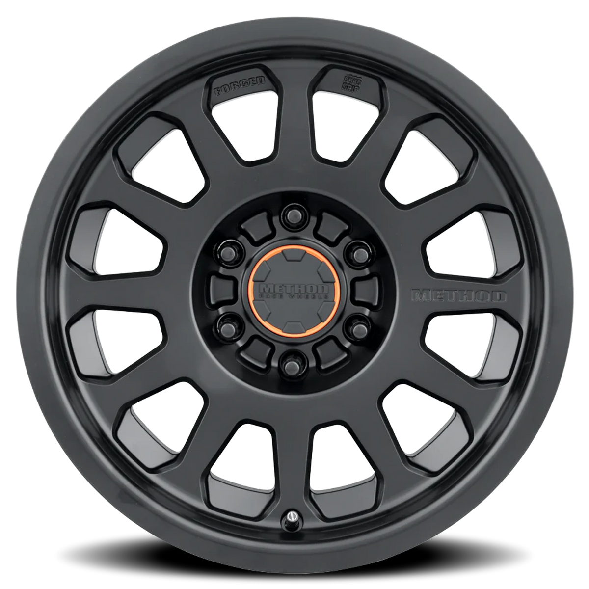 Method Race Wheels Forged Bead Grip BLT100 Matte Black 17x9 0 6x139.7mm 78.1mm