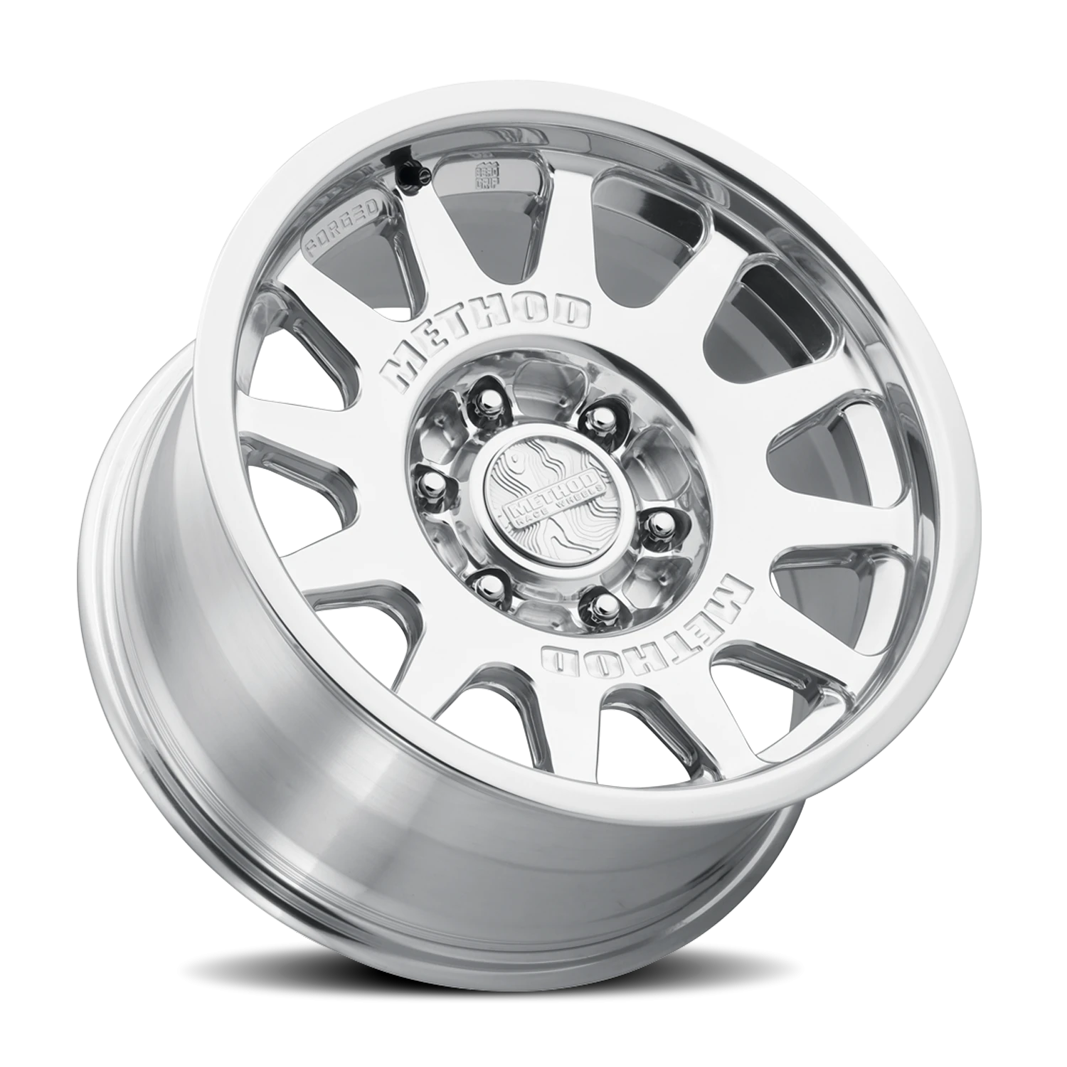 Method Race Wheels Forged MR203 Polished W/ Clear Coat 17x8.5 0 6x135mm 87mm
