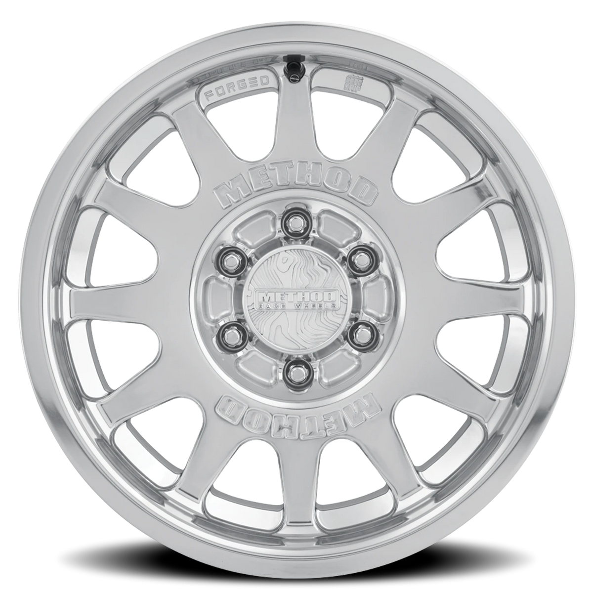 Method Race Wheels Forged MR203 Polished W/ Clear Coat 17x8.5 0 6x135mm 87mm