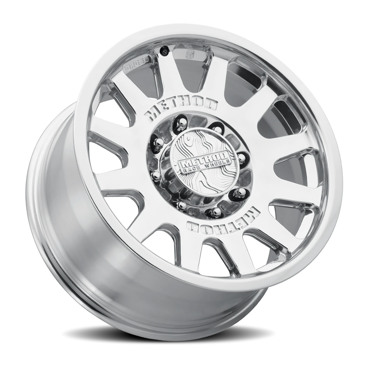 Method Race Wheels Forged MR203 Polished W/ Clear Coat 18x9 +12 8x170mm 130.8mm