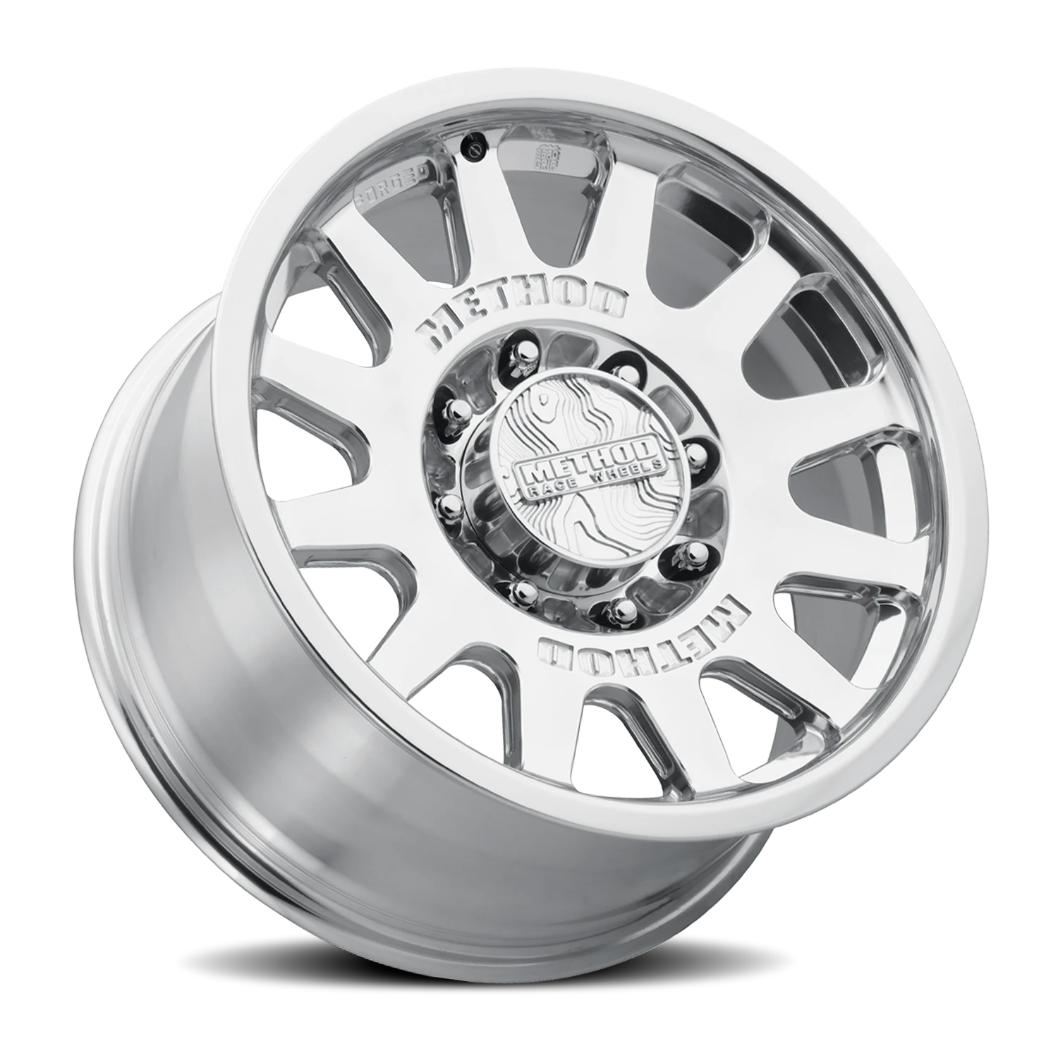 Method Race Wheels Forged MR203 Polished W/ Clear Coat 18x9 +12 8x165.1mm 130.8mm