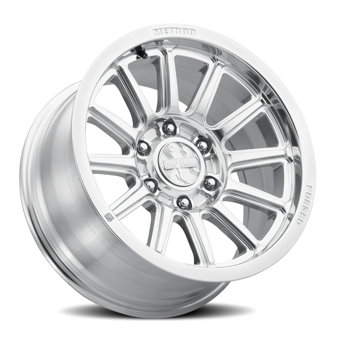 Method Race Wheels Forged MR204 Polished W/ Clear Coat 17x8.5 0 6x135mm 87mm