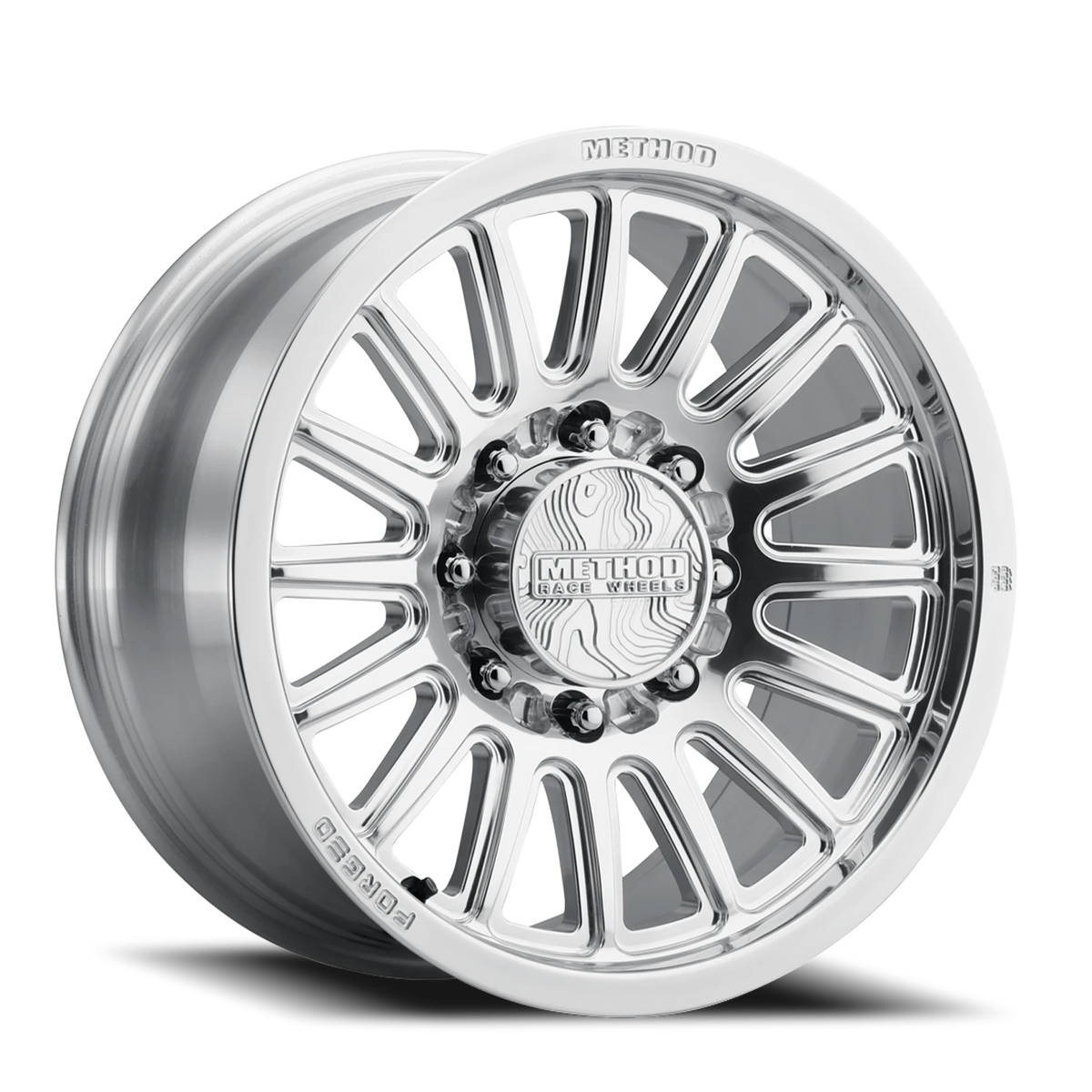 Method Race Wheels Forged MR204 Polished W/ Clear Coat 18x9 +12 8x170mm 130.8mm
