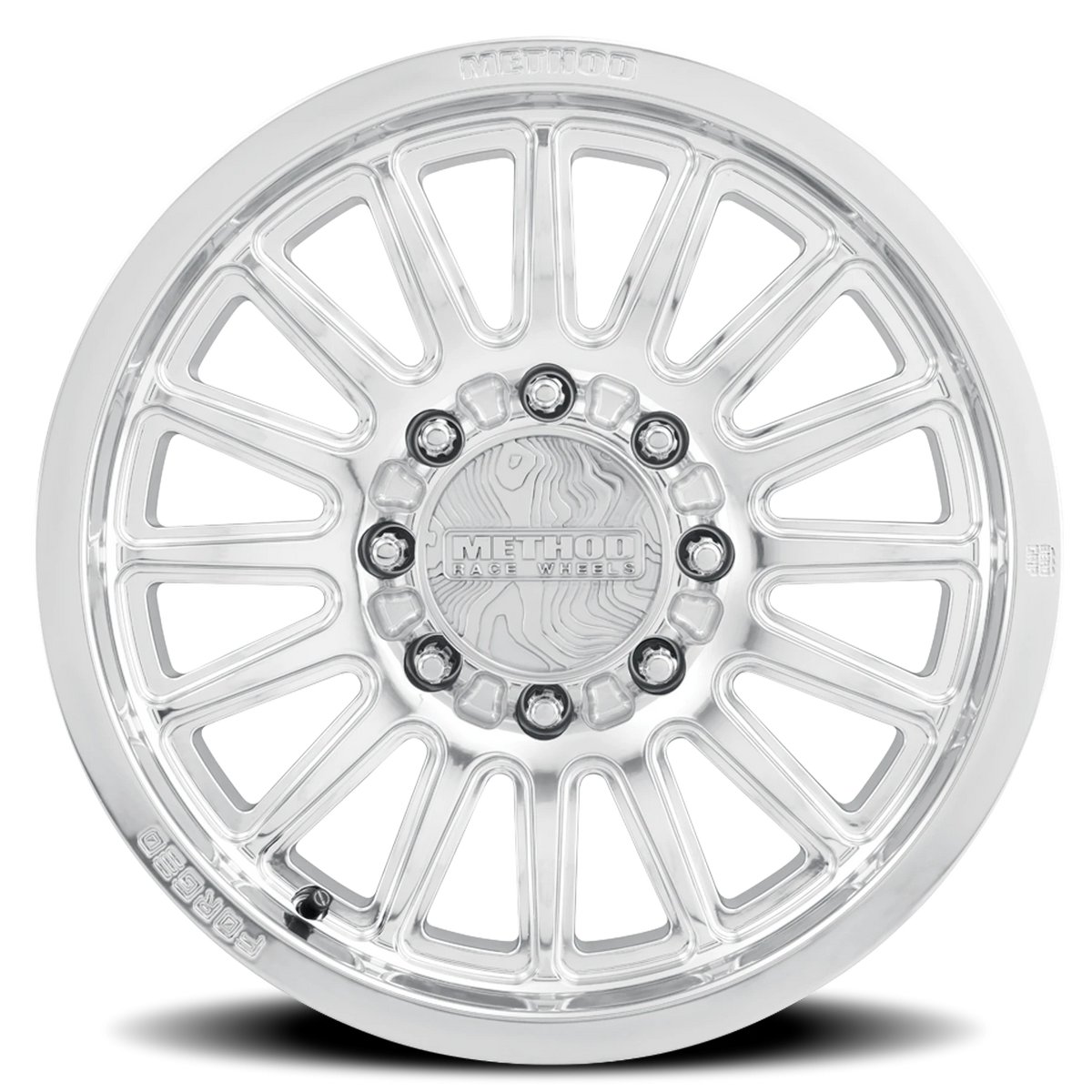 Method Race Wheels Forged MR204 Polished W/ Clear Coat 18x9 +12 8x170mm 130.8mm
