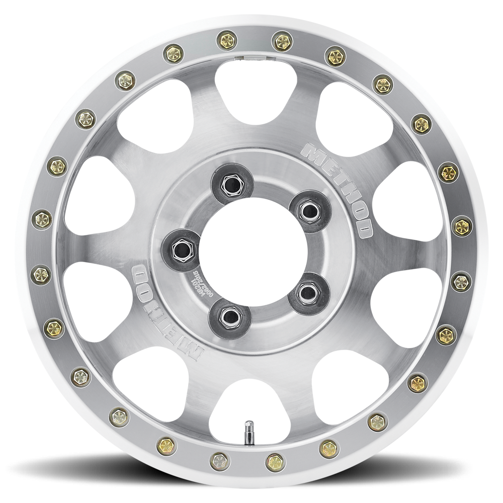 Method Race Wheels Forged MR201 Raw Machined 17x9 +25 5x139.7mm 108mm