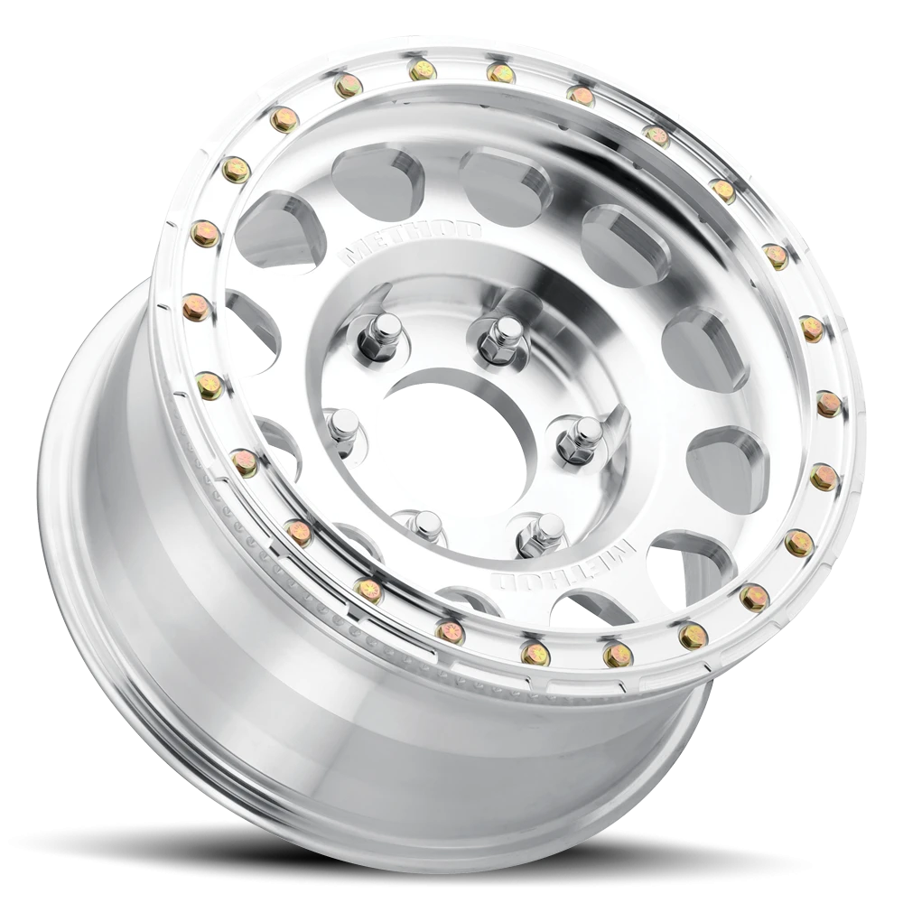 Method Race Wheels Forged MR202 Raw Machined 17x9 +25 6x165.1mm 108mm