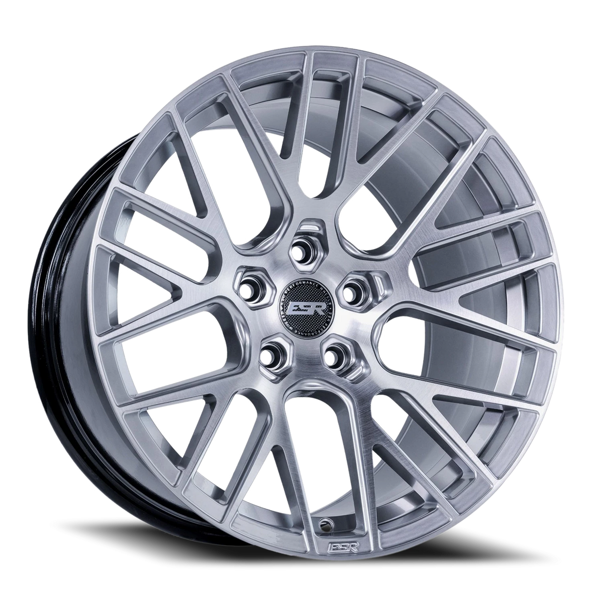 ESR Wheels Forgetech Series RF11 Hyper Silver 19x10.5 +22 5x115mm 73.1mm - Wheelwiz
