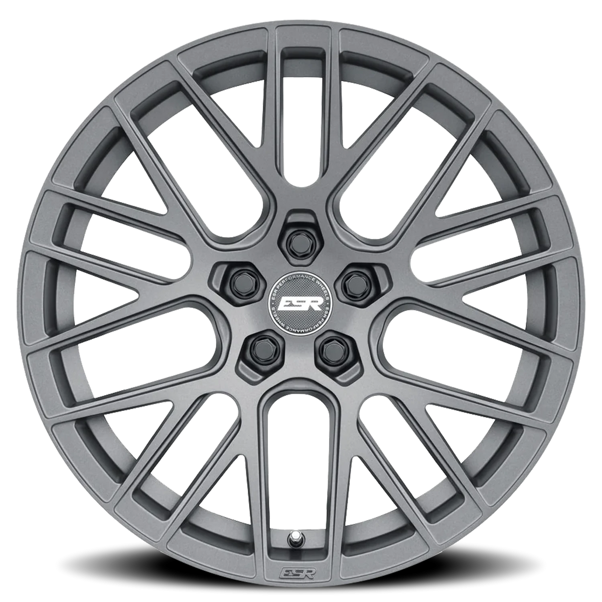 ESR Wheels Forgetech Series RF11 Matte Graphite 18x8.5 +30 5x114.3mm 73.1mm - Wheelwiz