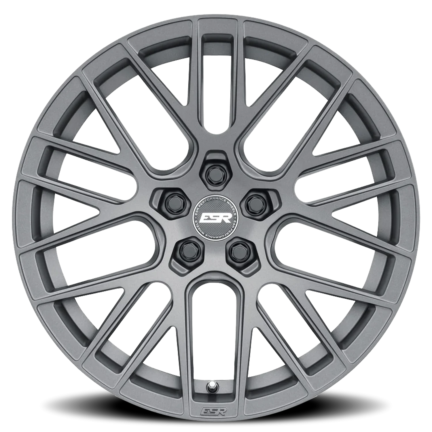 ESR Wheels Forgetech Series RF11 Matte Graphite 19x9.5 +22 5x114.3mm 73.1mm - Wheelwiz