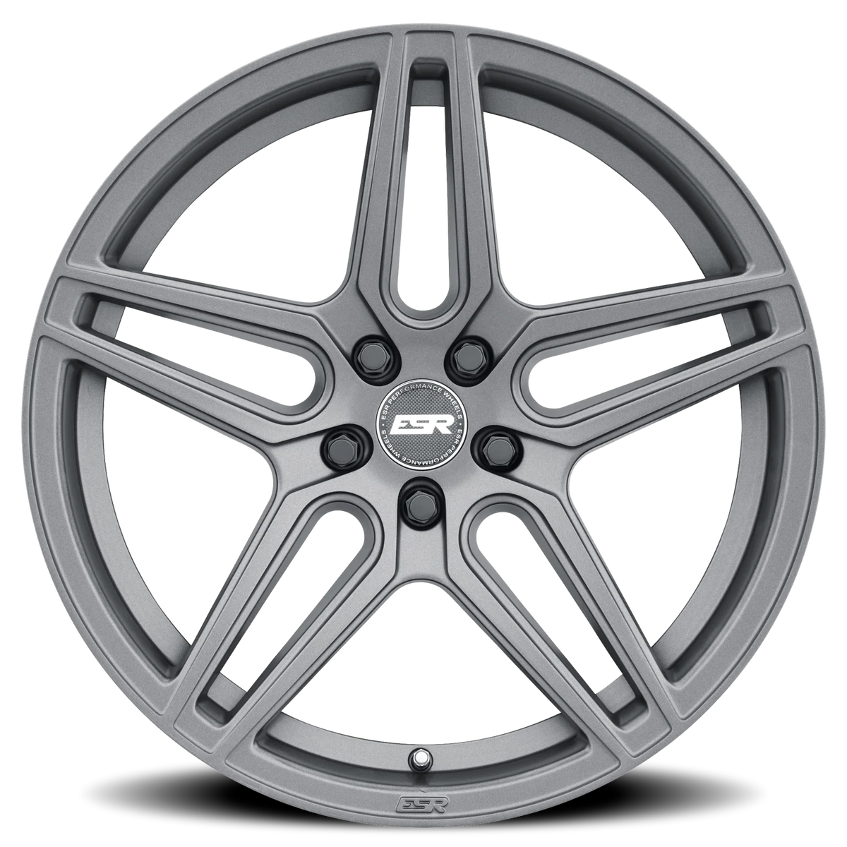 ESR Wheels RF15 Matte Graphite 18x10.5 +22 5x114.3mm 72.6mm - Wheelwiz