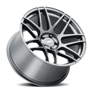 ESR Wheels Forgetech Series RF1 Gloss Graphite 18x9.5 +22 5x114.3mm 73.1mm - Wheelwiz