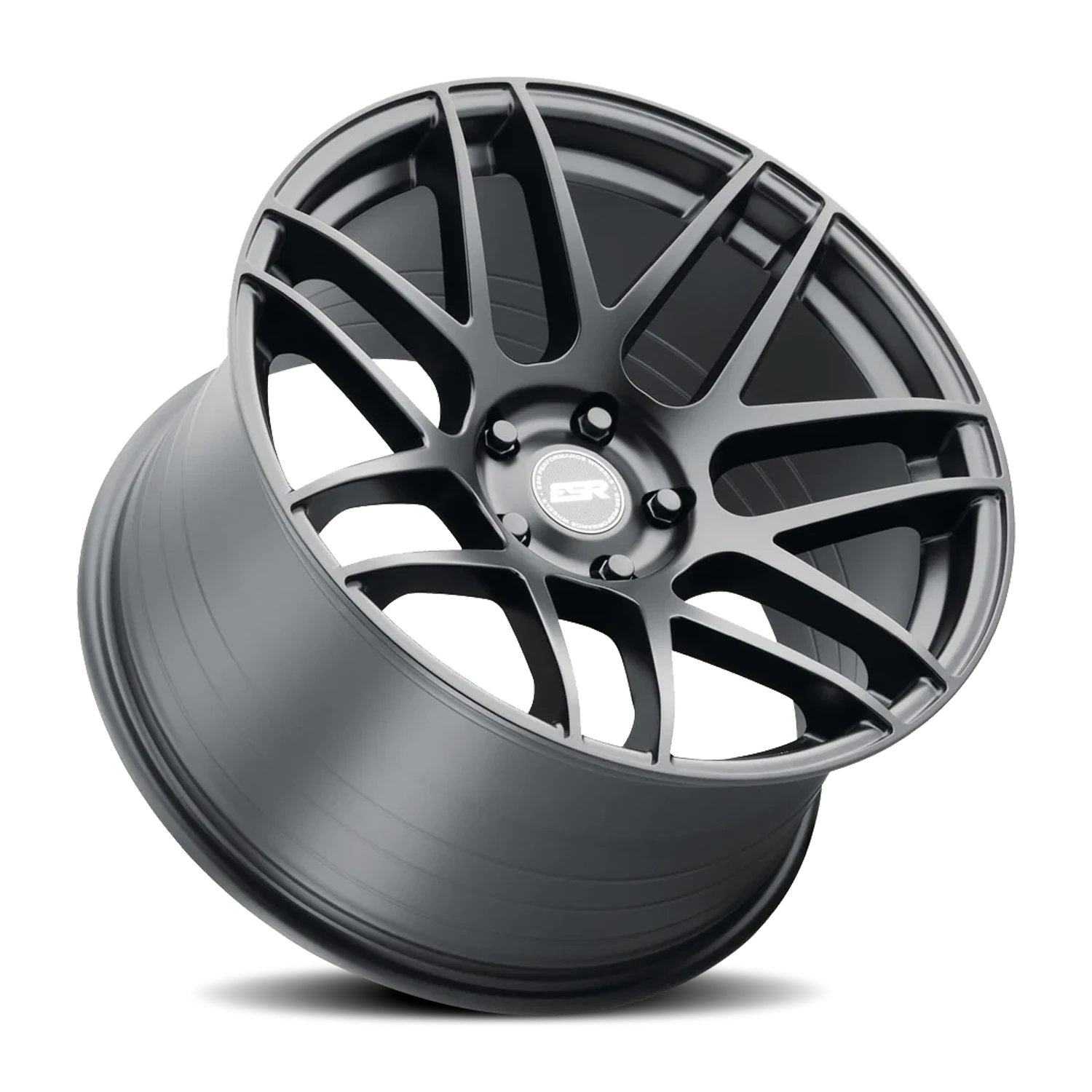 ESR Wheels Forgetech Series RF1 Matte Black 18x8.5 +30 5x105mm 73.1mm - Wheelwiz