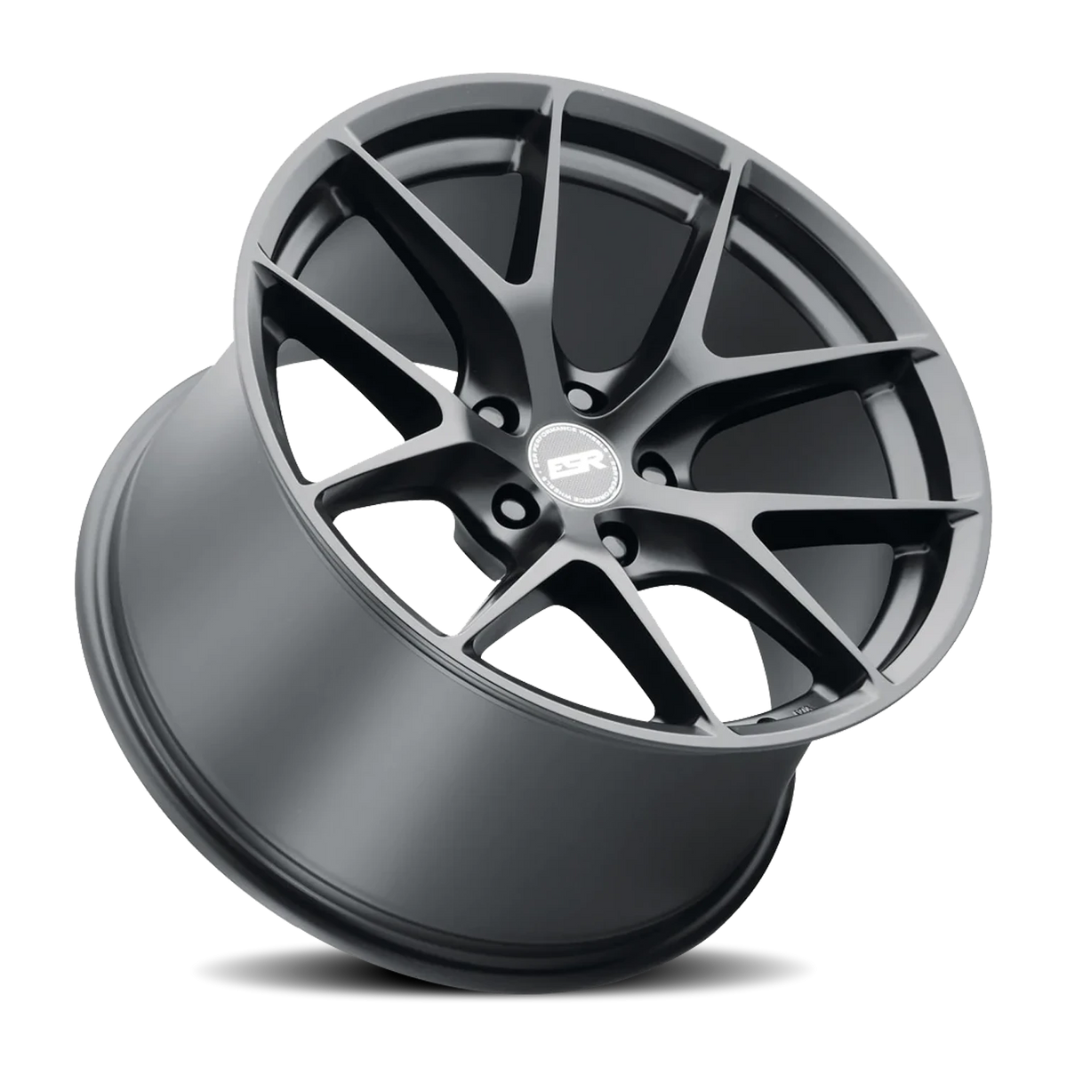 ESR Wheels RF2 Matte Black 19x8.5 +30 5x114.3mm 72.6mm - Wheelwiz