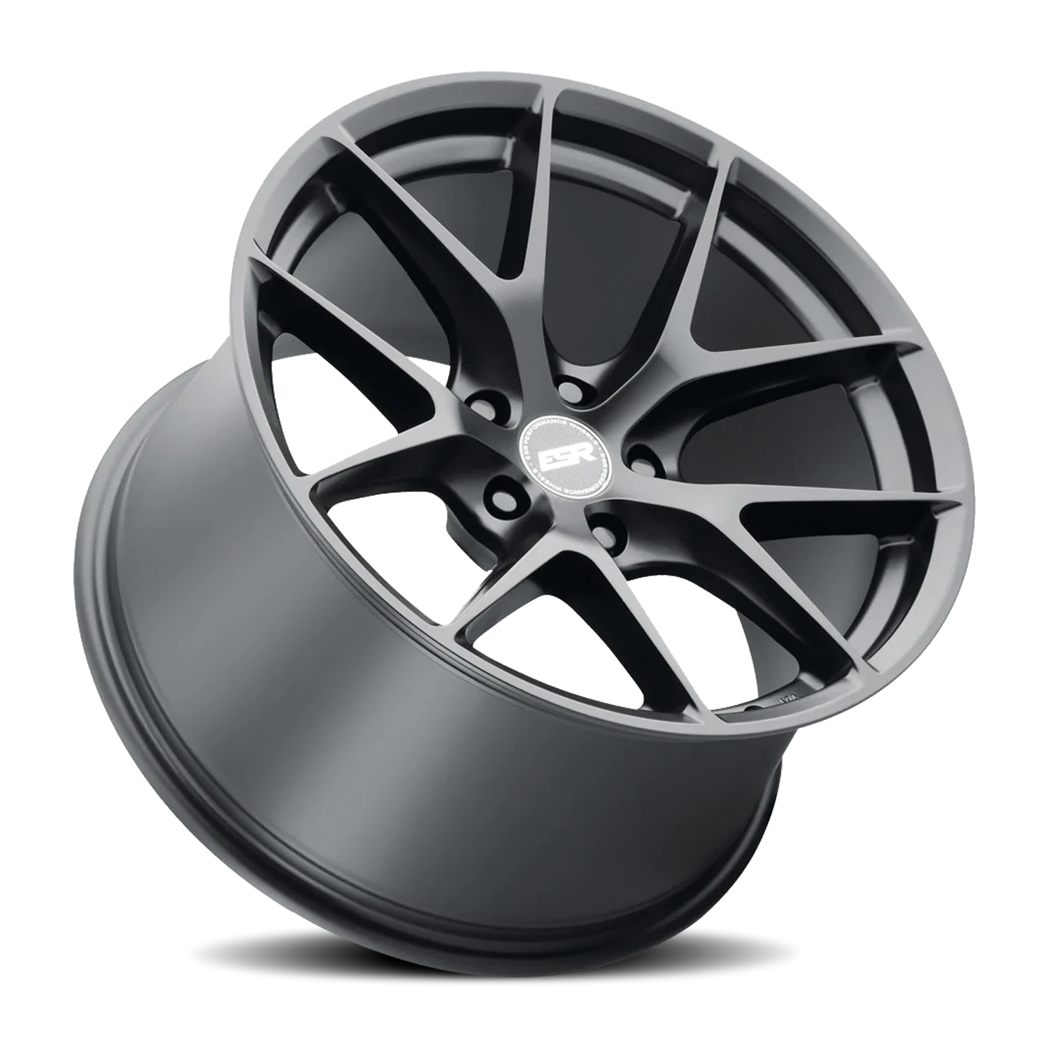 ESR Wheels RF2 Matte Black 19x8.5 +30 5x114.3mm 72.6mm - Wheelwiz
