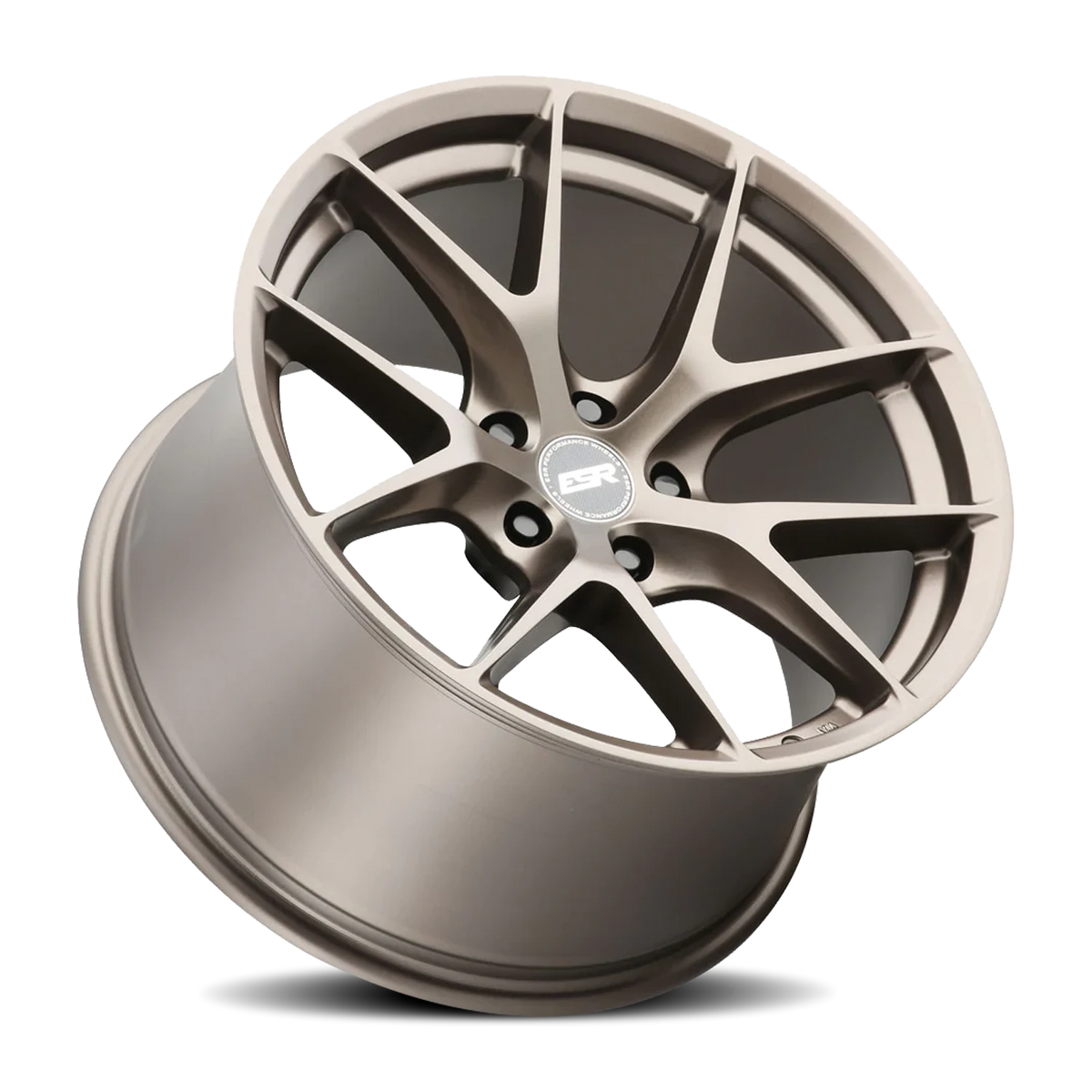 ESR Wheels RF2 Satin Bronze 18x9.5 +22 5x114.3mm 72.6mm - Wheelwiz