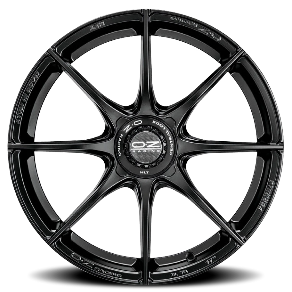 OZ Racing Formula HLT 4H Matte Black 17x7.5 +42 4x100mm 68mm - Wheelwiz