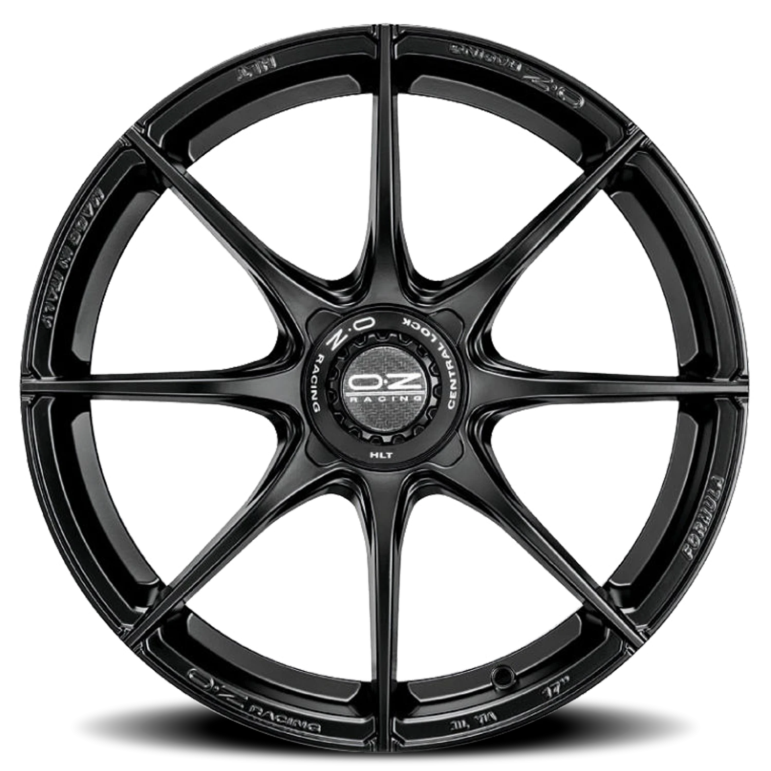 OZ Racing Formula HLT 4H Matte Black 17x7.5 +42 4x100mm 68mm - Wheelwiz