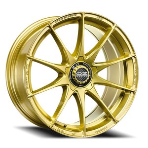 OZ Racing Formula HLT 5H Race Gold 17x9 +42 5x100mm 68mm - Wheelwiz