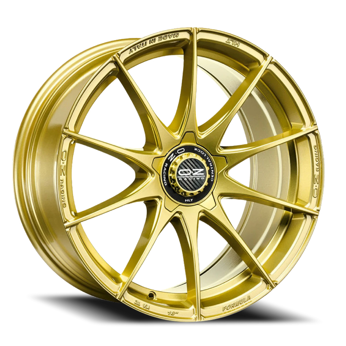 OZ Racing Formula HLT 5H Race Gold 17x8 +48 5x100mm 68mm - Wheelwiz